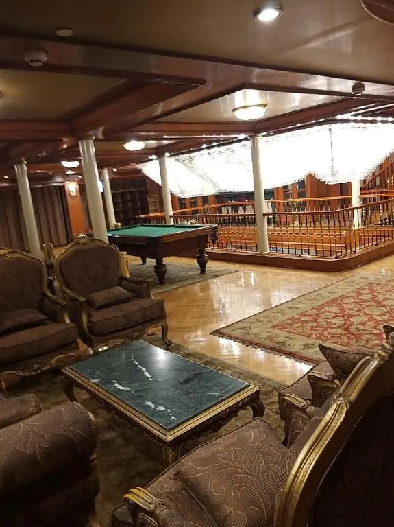 Lobby of the MS King Tut I Nile Cruise Nile cruise